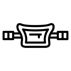 Vector Design Fishing Belt Icon Style