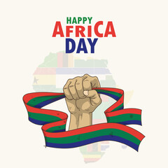 Africa Day | Africa Unity Day | Social Media post Vector