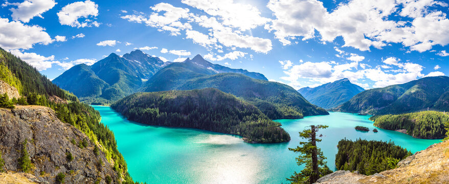 North Cascades National Park Panorama