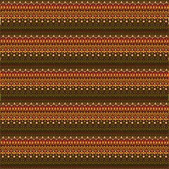 Illustration tribal seamless pattern traditional 