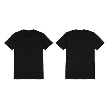 Black t shirt outlet no background