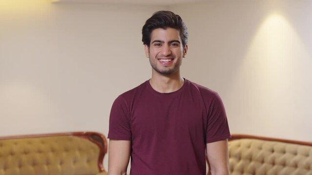 Muslim Indian man doing Adaab