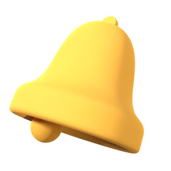 3D icon bell for your design