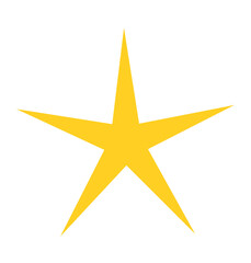 Yellow Star symbols vector illustration.  Stars sparkle Shape. Glowing light effect star best for social media and various graphic designs