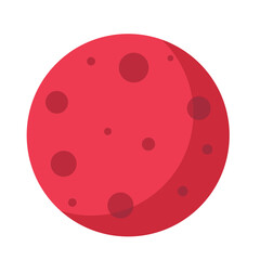 Space objects collection illustration_Mars