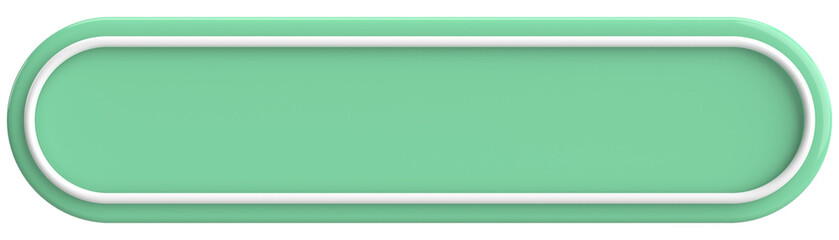 3D button. Empty button. 3D illustration.