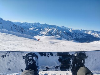 snowboarding
