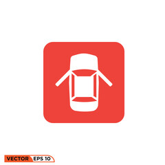 Icon vector graphic of Open Door Indicators