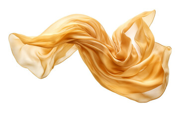 Obraz na płótnie Canvas Elegant fashion flying satin silk cloth design for product display