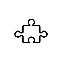 puzzle sign symbol vector