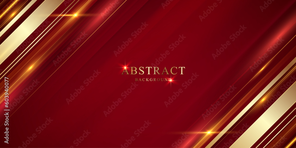 Aufkleber modern abstract luxury background with golden line elements and glow effect. vector eps10.