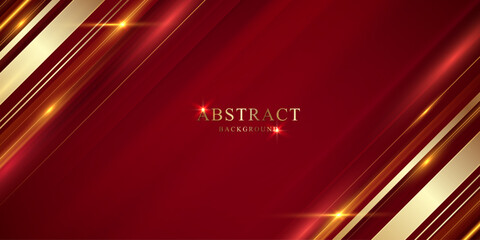Modern abstract luxury background with golden line elements and glow effect. Vector EPS10.