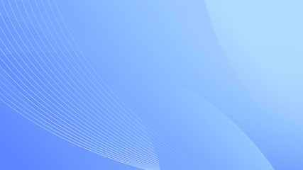 Modern Abstract Background with Motion Waves and Blue Gradient Color