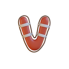 Marine Help 3D Alphabet or PNG Letters