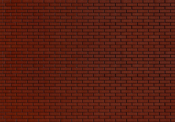 old red brick wall for background