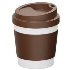 The Coffee Cup 3D Icon 