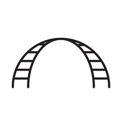 RAINBOW CLIMBERS design vector icon design vector line icon svg