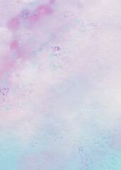 Purple and blue watercolor background Vertical texture, invitation card decor, social media post texture