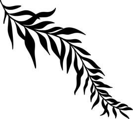 Hand Drawn Organic Leaves