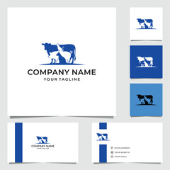 Simple Farm Animal Logo Design 2