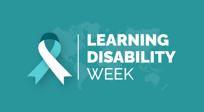 Learning Disability Week background or banner design template celebrated in june. vector illustration.

