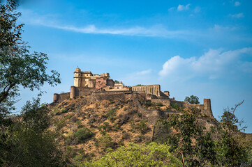 Fototapeta na wymiar Kumbhalgarh fort, Rajasthan, India