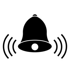 illustration of a bell, icon
