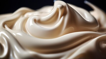 Generative AI. Confectionery cream

