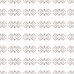 Seamless pattern with BOHO elements