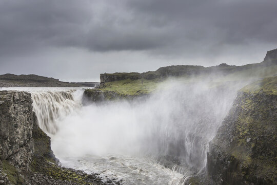 Detifoss waterfall in north Iceland