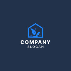 Home nature Modern Logo