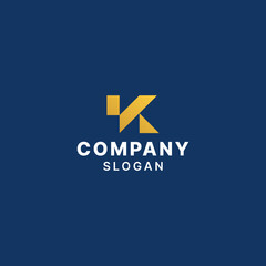 Letter K Simple Modern Logo