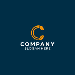 Letter C Simple Modern Logo