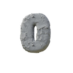 Clay or Plasticine 3D Alphabet or PNG Letters