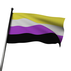 Non-Binary Flag: Celebrating Diversity and Inclusion