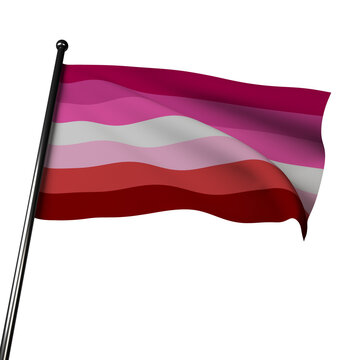 Pink Lesbian Pride Flag: Embracing LGBTQ Visibility
