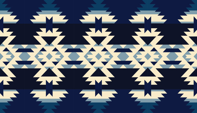 Ethnic, Pattern, Indian, Geometric, American, Aztec, Native, Design, Navajo, Indonesia, Arabian, Ornament, Floral, Decor, Foliage, Folklore, Line, India, Cartoon, Print, Background, Style, Abstract, S