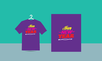 3D &digital T-Shirt design Mockups template front and back view on background