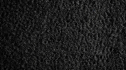Fototapeta premium Black Felt Fabric Texture Background - Textile Material - Generative AI