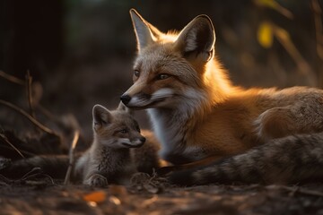 fox, animal, wildlife, red fox, red, mammal, wild, nature, vulpes vulpes, fur, predator, cute, cub, carnivore, young, vulpes, white, animals, isolated, furry, generative ai