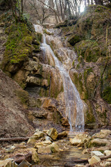 Cascate del Bucamante, comune di Serramazzoni, provincia di Modena, Emilia Romagna