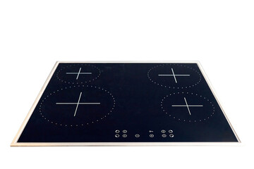 Flat cooktop cooking induction electric built black stove. Electric induction hob with ceramic...