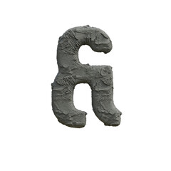 Clay or Plasticine 3D Alphabet or PNG Letters