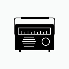 Radio Icon - Vector Sign and Symbol for Design, Presentation, Website or Apps Elements
