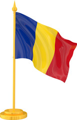 Romania Flag