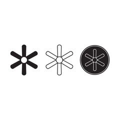 fan icon vector