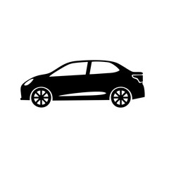 Plakat car vehicle transportation icon symbol vector image. Illustration of the automobile automotive motor vector design. EPS 10