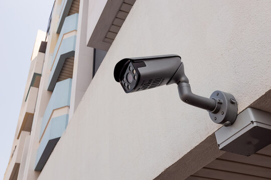 Security camera on the street