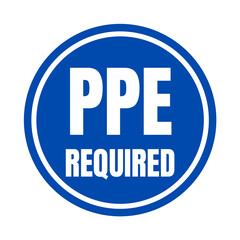 PPE required symbol icon