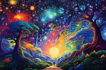 Psychodelic Illustration